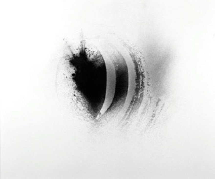 Timelines ii 2004 series of five drawings charcoal on Arches paper Jane Boyd artist, British, contemporary art, British artist 