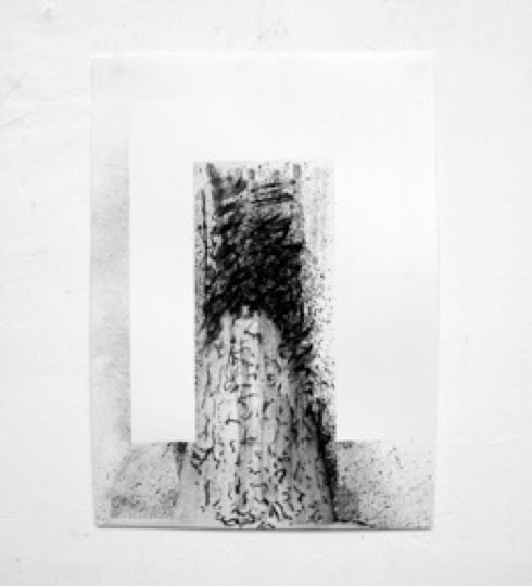 Jane Boyd,series,nine drawings,Absence and Presence, 2012,charcoal dust,compressed charcoal,acid free,Arches paper 