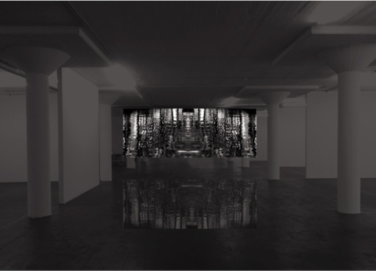 Wet Suite Series 2004-06 Water as a conduit, a means of communication, has been a recurrent theme in the work. This series of drawings and photographs, Wet Suite Series 1, was begun in Amsterdam in 2004 and completed in London in 2008. 