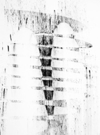 Oneness study v 2011 charcoal on Arches paper by Jane Boyd